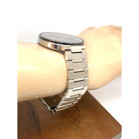 Seiko Men's Watch SUR485 Quartz Black Dial Date Silver Stainless Steel 40mm - Picture 12 of 14